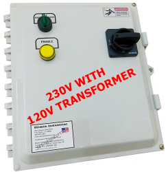 230V Enclosed Starters W/Disconnect, HOA Type Controls, Options